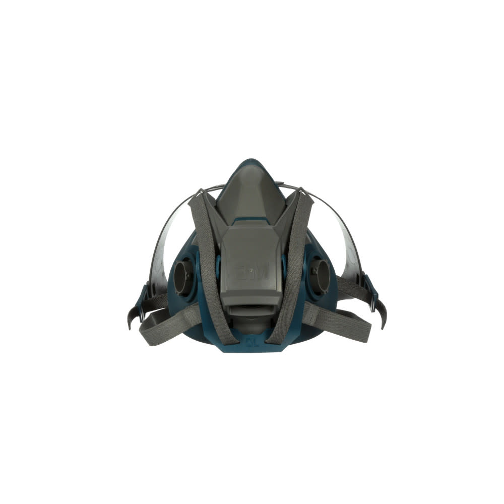 3M Rugged Comfort Quick Latch Half Facepiece Reusable Respirator 6503QL/49492 Large - Intensery