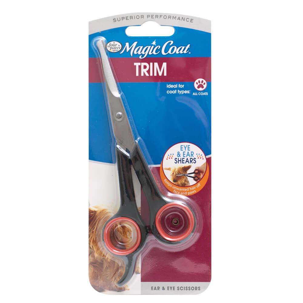Four Paws Magic Coat Ear and Eye Scissors - Four Paws 100528451 - Intensery