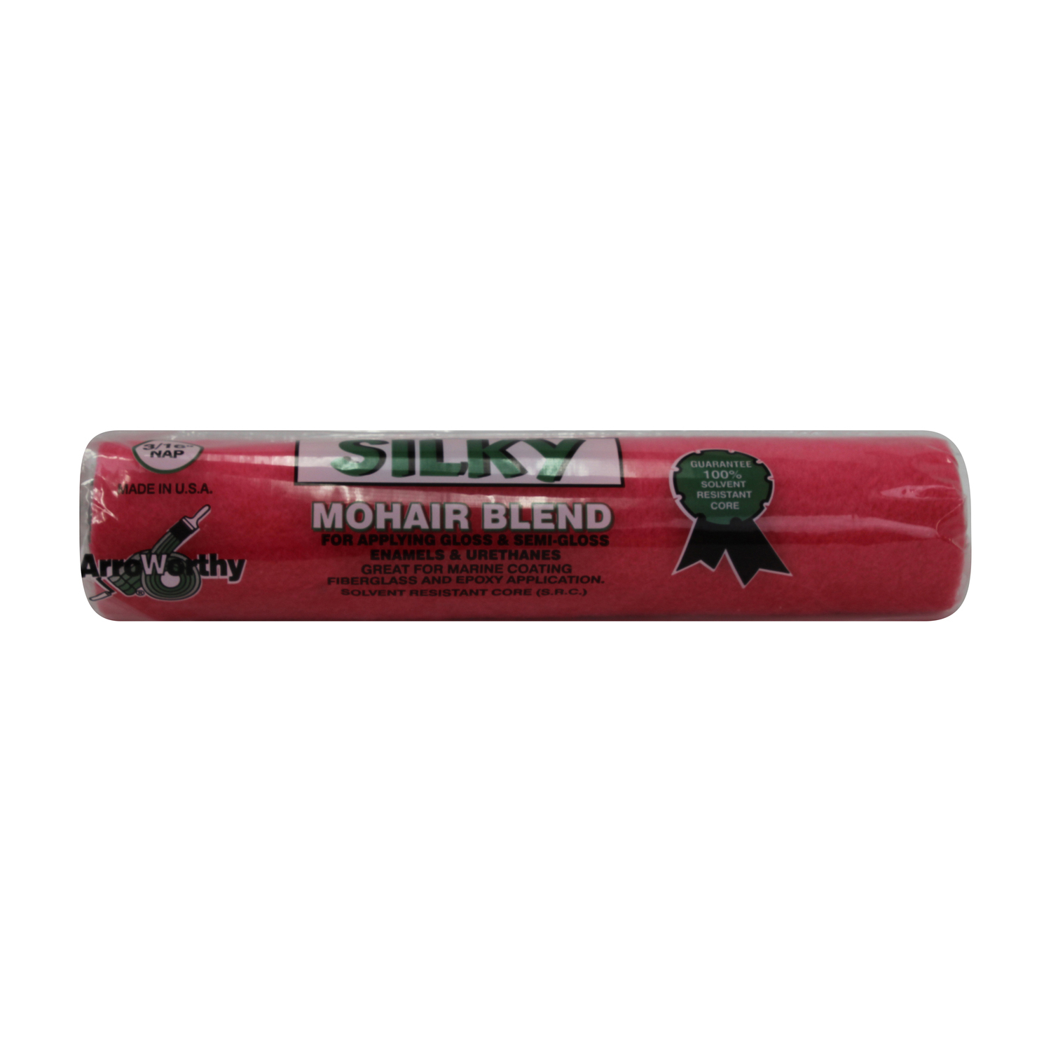 Arroworthy Silky Mohair Blend 9 in. W X 3/16 in. Paint Roller Cover 1 pk - Intensery