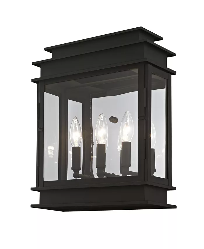 Livex Princeton 3-Light Wall Lantern - Intensery