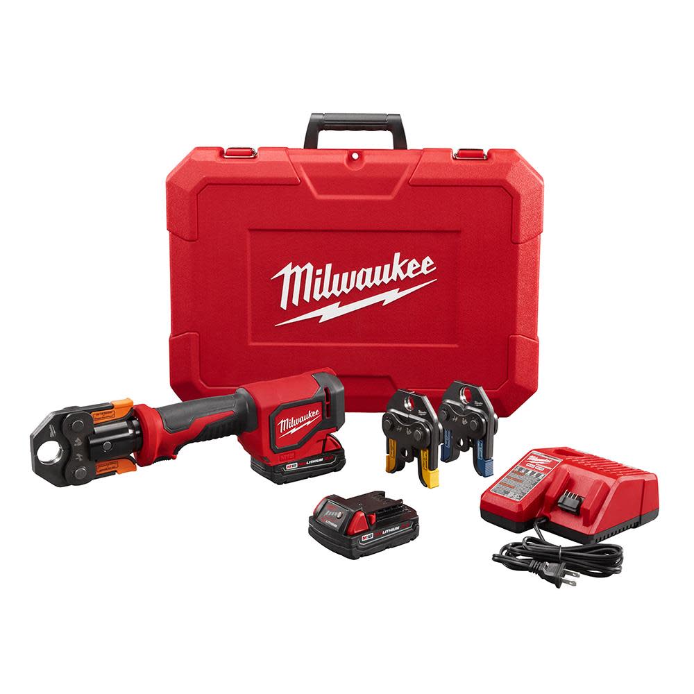 M18™ Short Throw Press Tool Kit w/ Viega PureFlow™ Jaws - Intensery