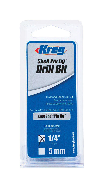 Kreg 1/4 in. X 6 in. L Steel Drill Bit 1 pc - Intensery