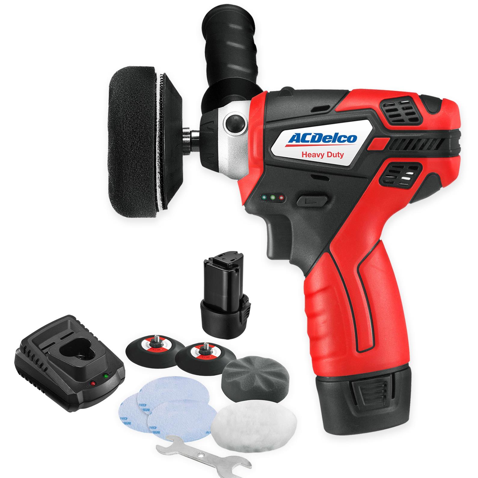 ACDelco Tools ARS1212 ACDelco Tools G12 Series 3 in. Mini Sander Polishers - Intensery