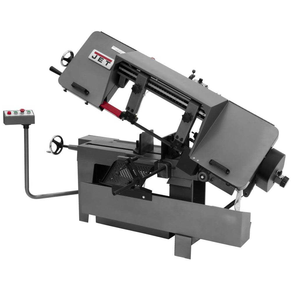 J-7020M 10 In. x 16 In. Horizontal Mitering Bandsaw 1PH - Intensery