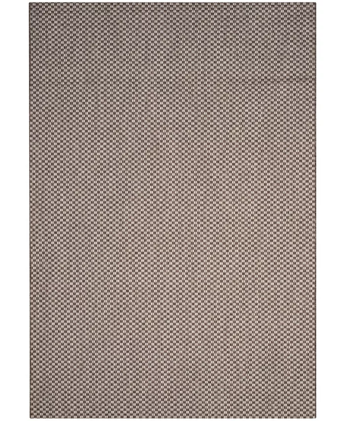 Safavieh Courtyard Light Brown and Light Gray 6'7