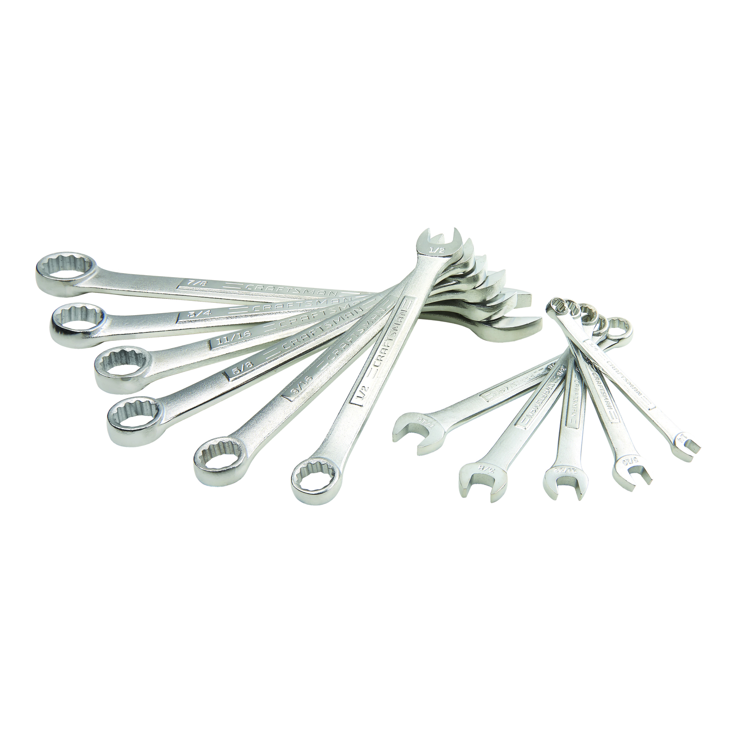 Craftsman SAE Combination Wrench Set 11 pc - Intensery