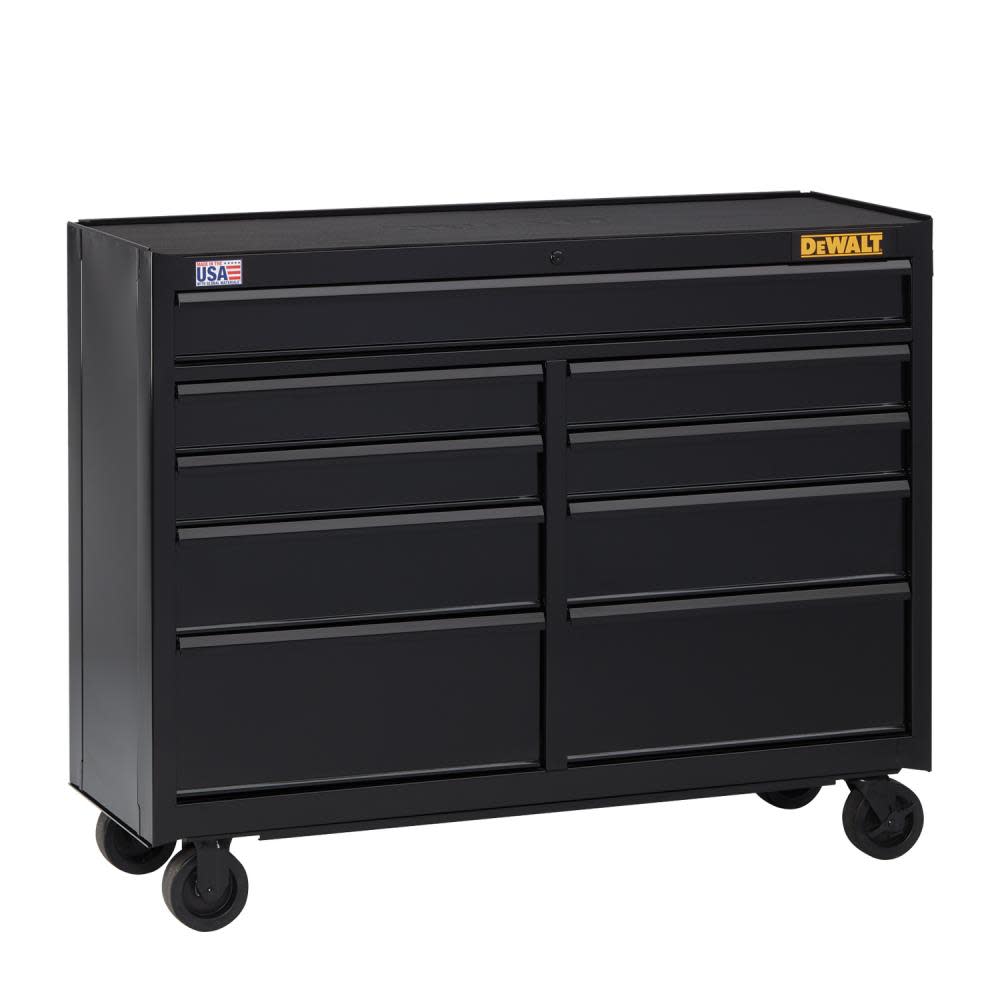 DEWALT 52 in. Wide 9-Drawer Rolling Tool Cabinet DWST25292 from DEWALT - Intensery