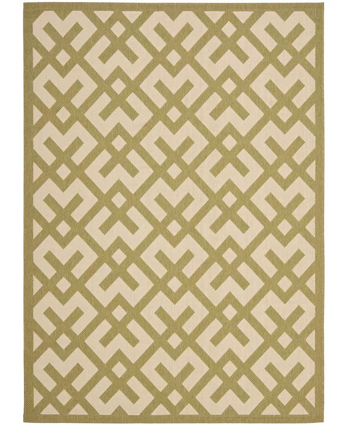 Safavieh Courtyard Beige and Green 5'3