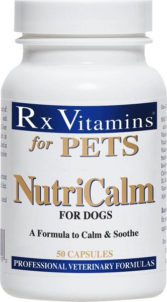 Rx Vitamins NutriCalm Capsules Calming Supplement for Dogs - Intensery
