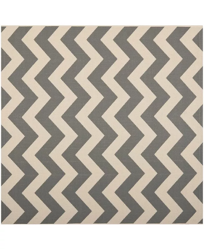 Safavieh Courtyard Gray and Beige 6'7