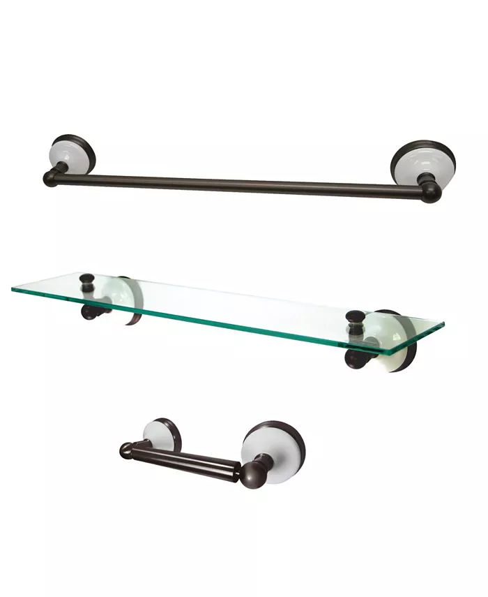 Kingston Brass Traditional Victorian 3-Pc. Bathroom Accessory Set - Intensery