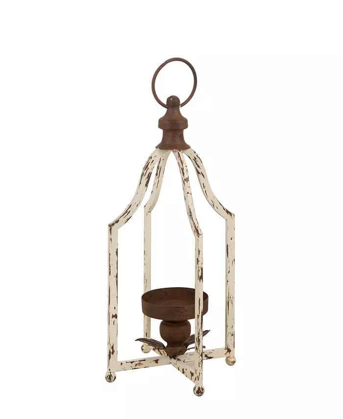 Glitzhome Small Farmhouse Metal Lantern - Intensery