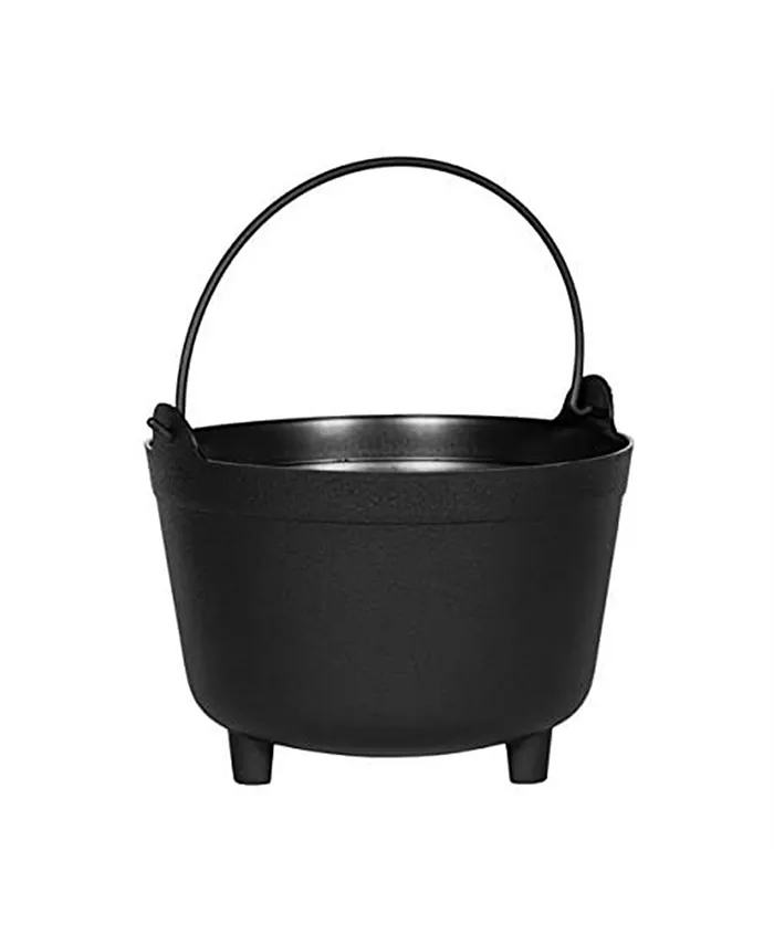 Novelty 48128 Plastic Antique Kettle Planter Black 12 Inch - Intensery