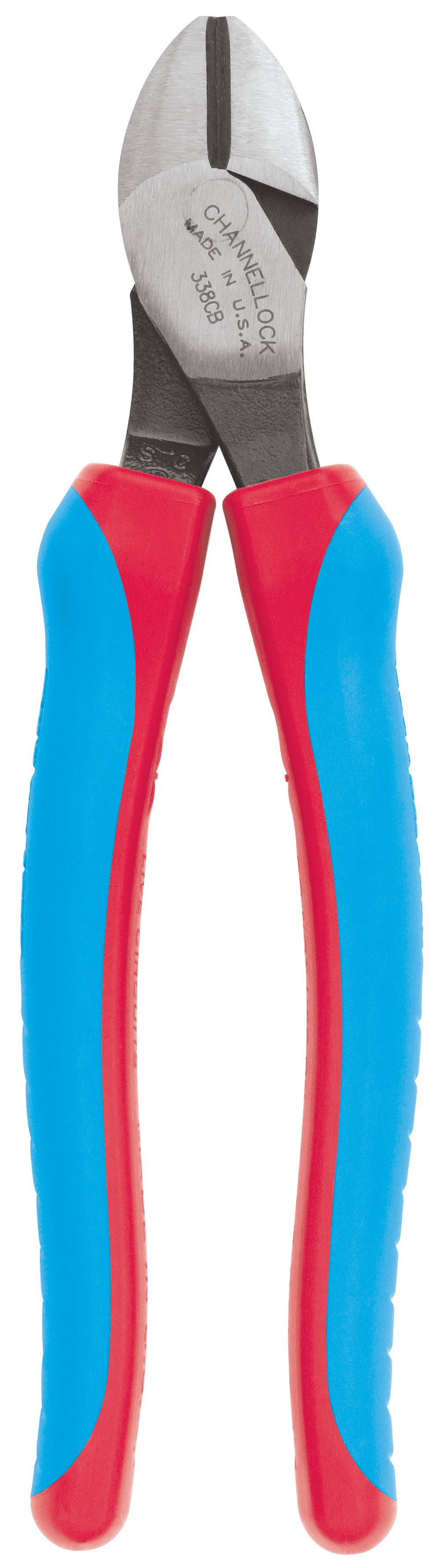Channellock XLT Xtreme Leverage Technology 8 CODE BLUE Diagonal Cutting Plier - Intensery