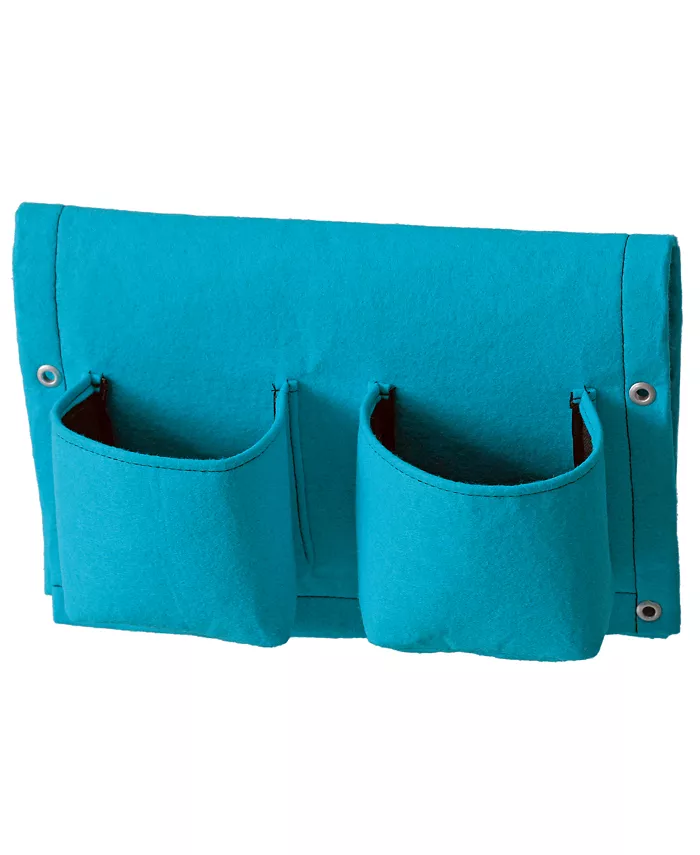 VegTrug Rail Planter 4 Pocket - Blue - Intensery