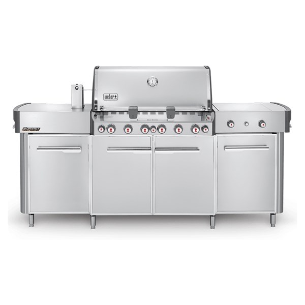 Summit LP Grill Center - Stainless - Intensery