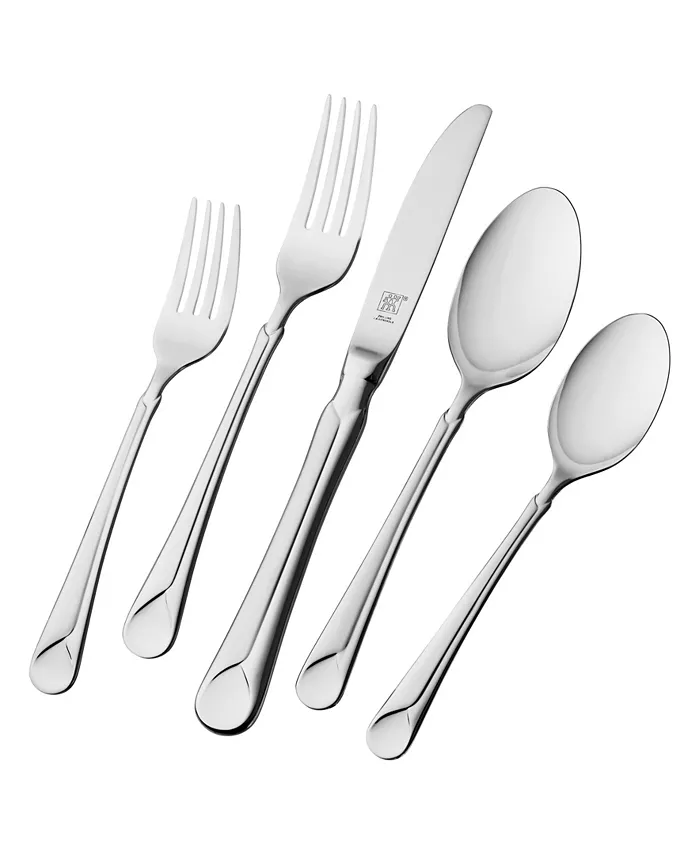 J.A. Henckels Zwilling TWINandreg Brand Provence 18 10 Stainless Steel 45-Pc. Flatware Set - Intensery