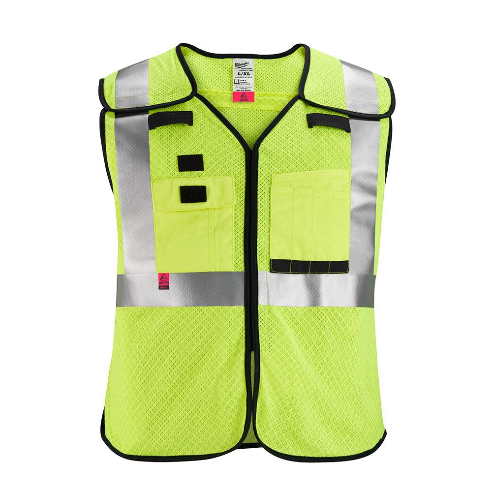 Milwaukee High Vis Safety Vest Class 2 Breakaway AR/FR Cat 1 48-73-5211M910 from Milwaukee - Intensery