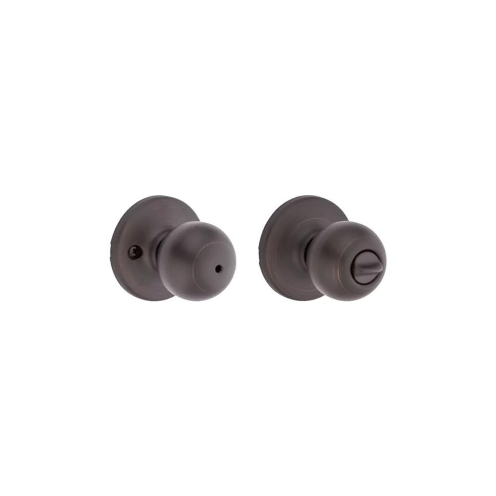 Venetian Bronze Bed/Bath Polo Privacy Door Knob - Intensery