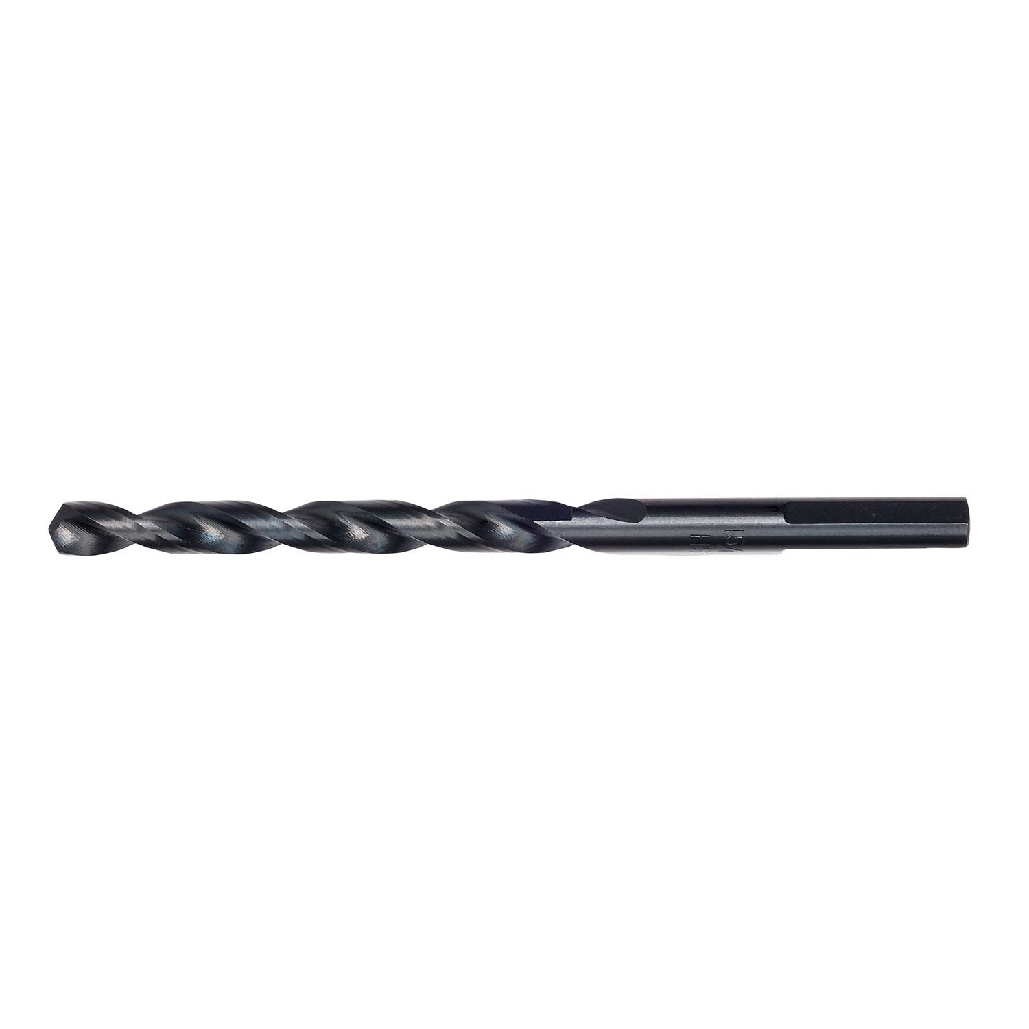Milwaukee Thunderbolt 15/64 in. X 3-7/8 in. L Black Oxide Drill Bit 1 pc - Intensery
