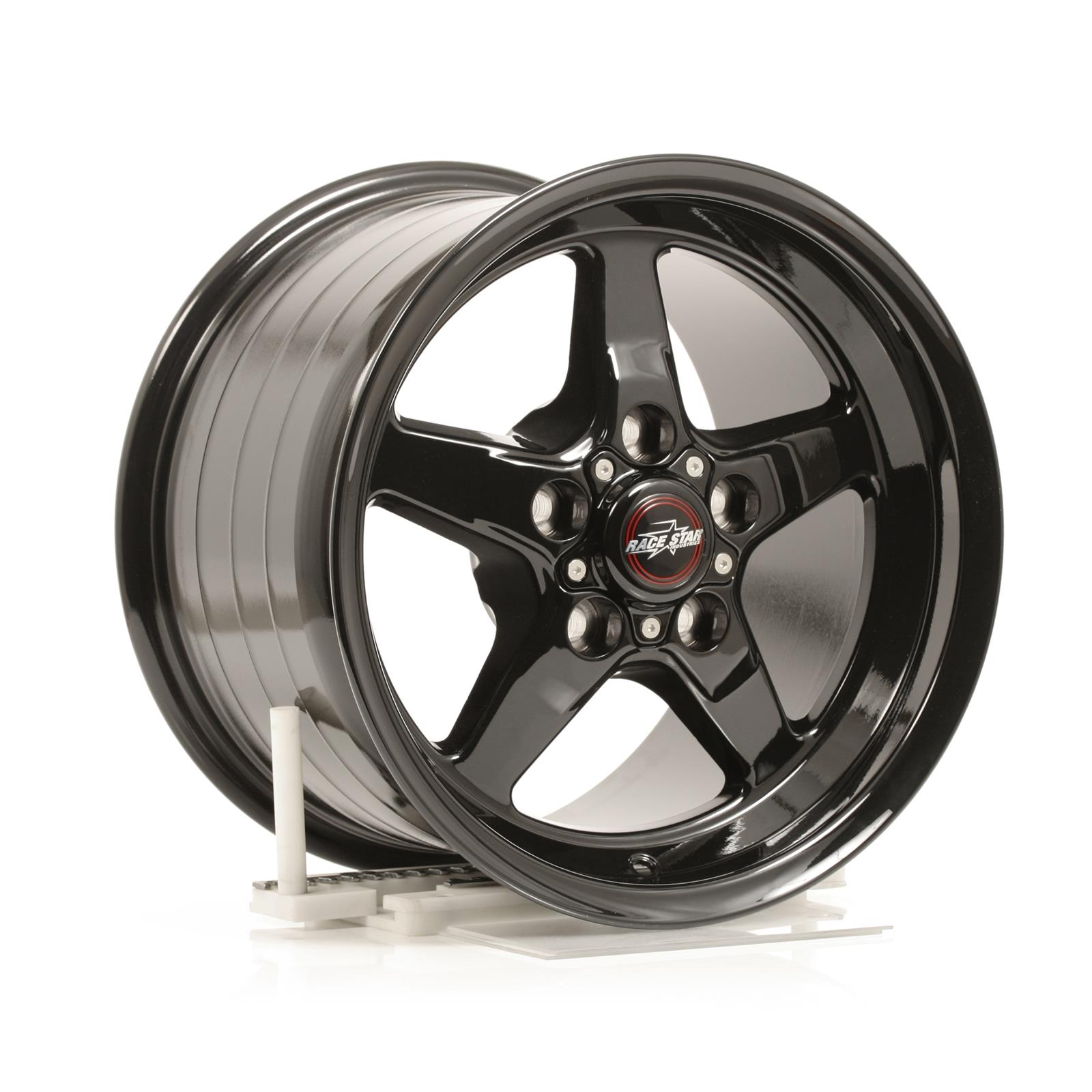Race Star Industries 92-510154B Race Star 92 Drag Star Gloss Black Wheels - Intensery