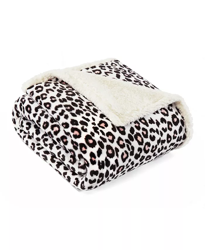 Betsey Johnson Betsey's Leopard Ultra Soft Plush Throw - Intensery