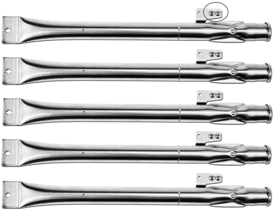 Grill Burner Tubes 5 Pcs Kit 14 7/8 x 1 for Uberhaus 780-0003 Gas Grills - Intensery
