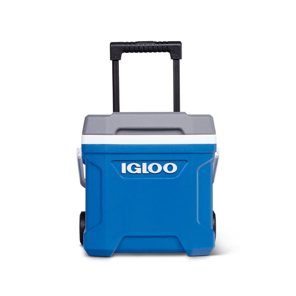 Igloo Latitude 16 Roller Hard Cooler Indigo Blue/Meteorite 16qt - Intensery