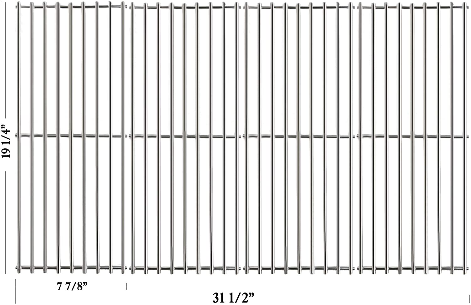 Cooking Grid Grates for Nexgrill 720-0008, 720-0008-T, 720-0584, 720-0584A, 720-0335 4-5 Burner Gas Grills - Intensery