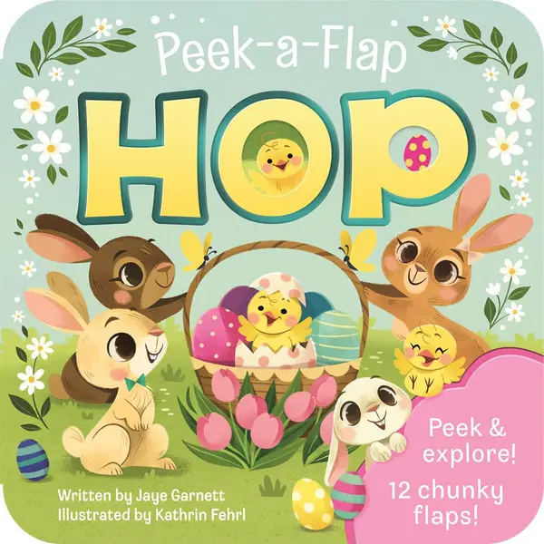 Cottage Door Press Peek A Flap Hop Book - Intensery