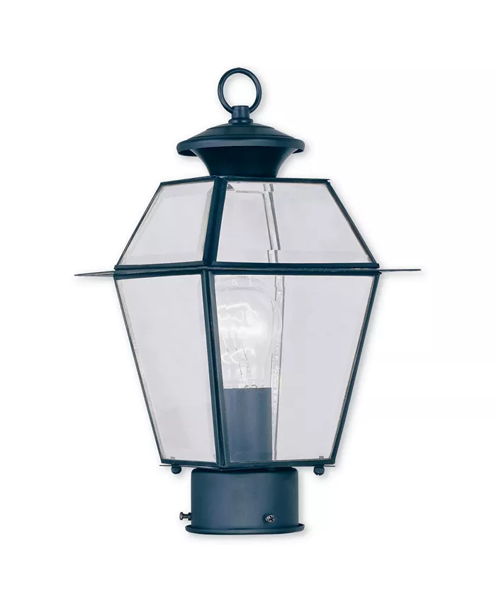 Livex Westover 1-Light Outdoor Post Lantern - Intensery