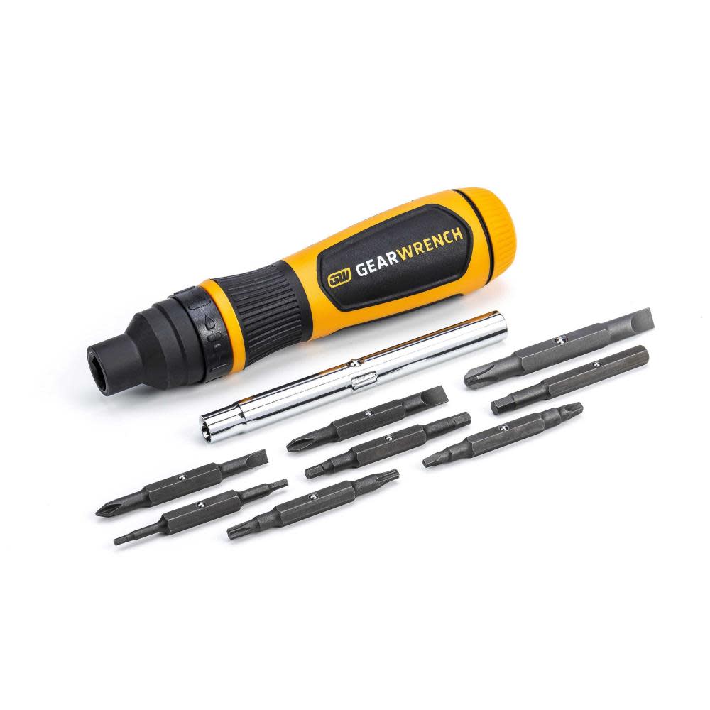 GEARWRENCH Multi Bit Driver Ratcheting 11 in 1 80191R from GEARWRENCH - Intensery