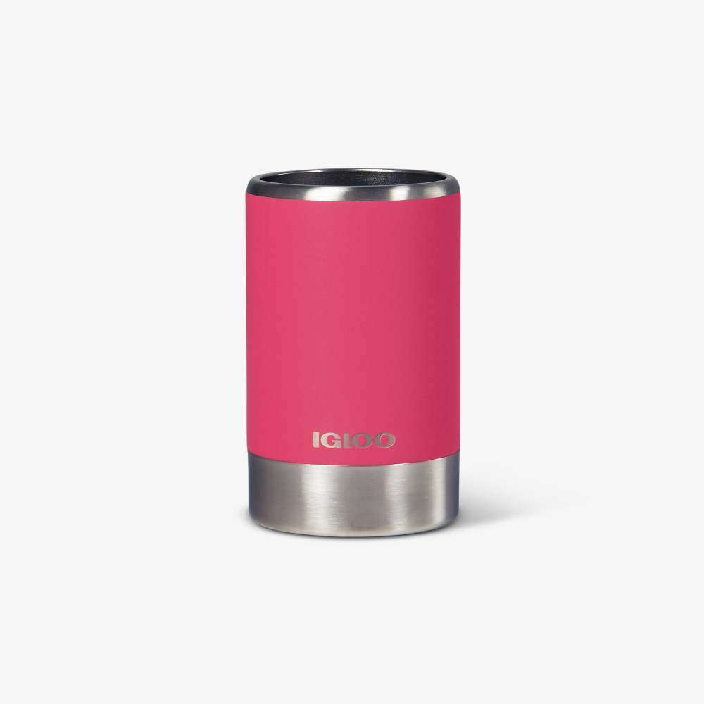 Igloo Coolmate Can Cooler Reusable Steel Watermelon 12oz - Intensery