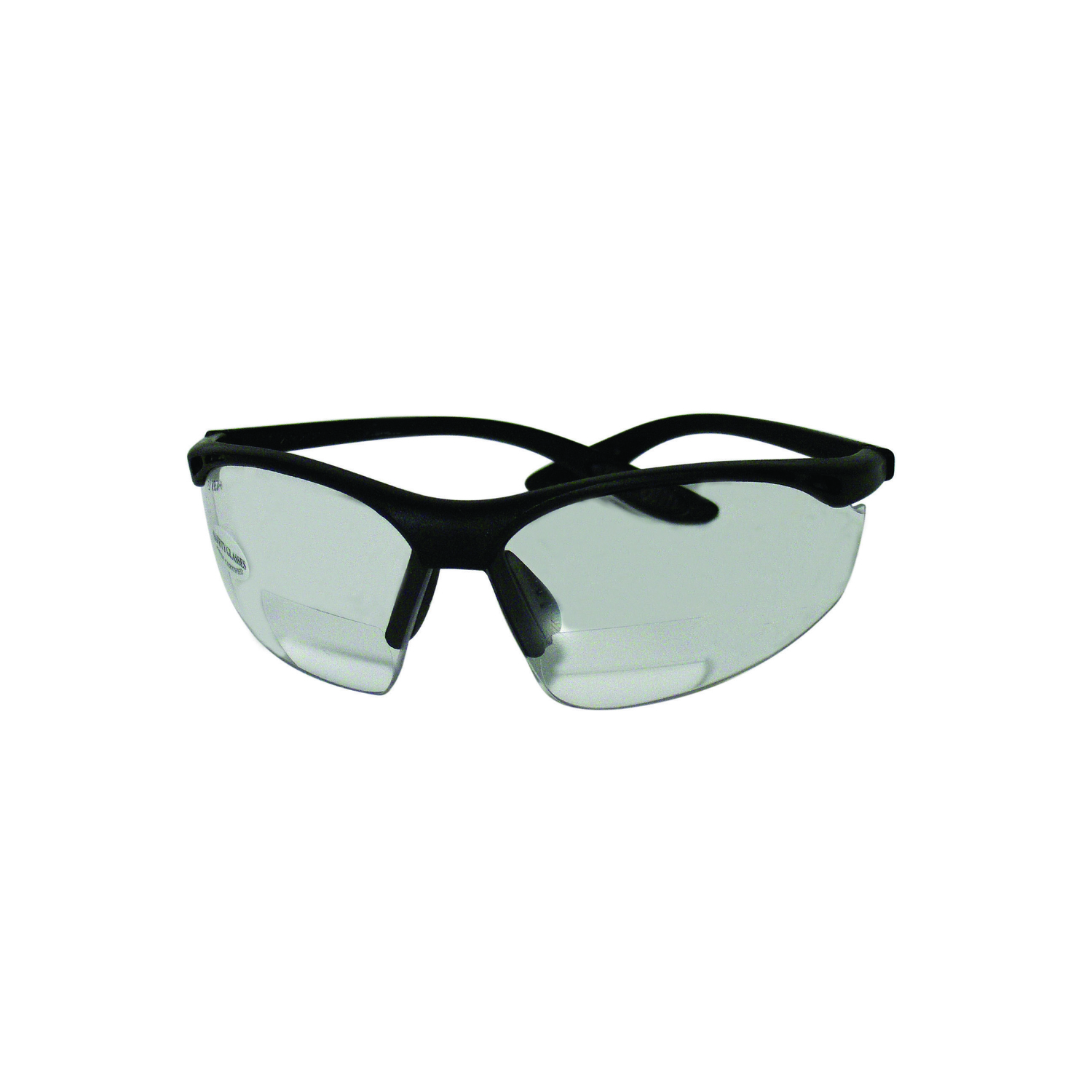 Sierra Ranch Bi-Focal Safety Readers Clear Lens Black Frame 1 pc - Intensery