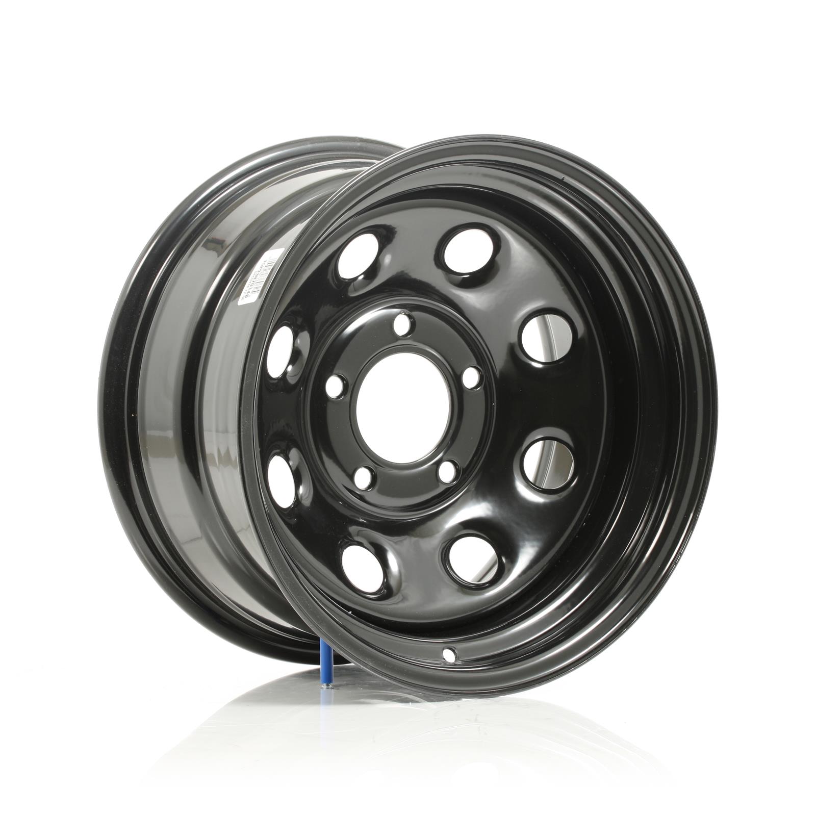 Cragar 1529387014B Cragar Soft 8 Black Wheels - Intensery