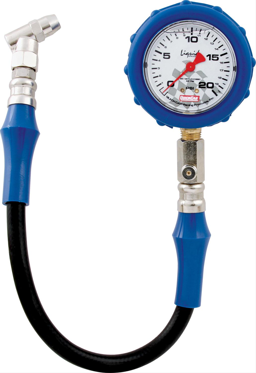 QuickCar 56-021 QuickCar Liquid-Filled Tire Pressure Gauges - Intensery