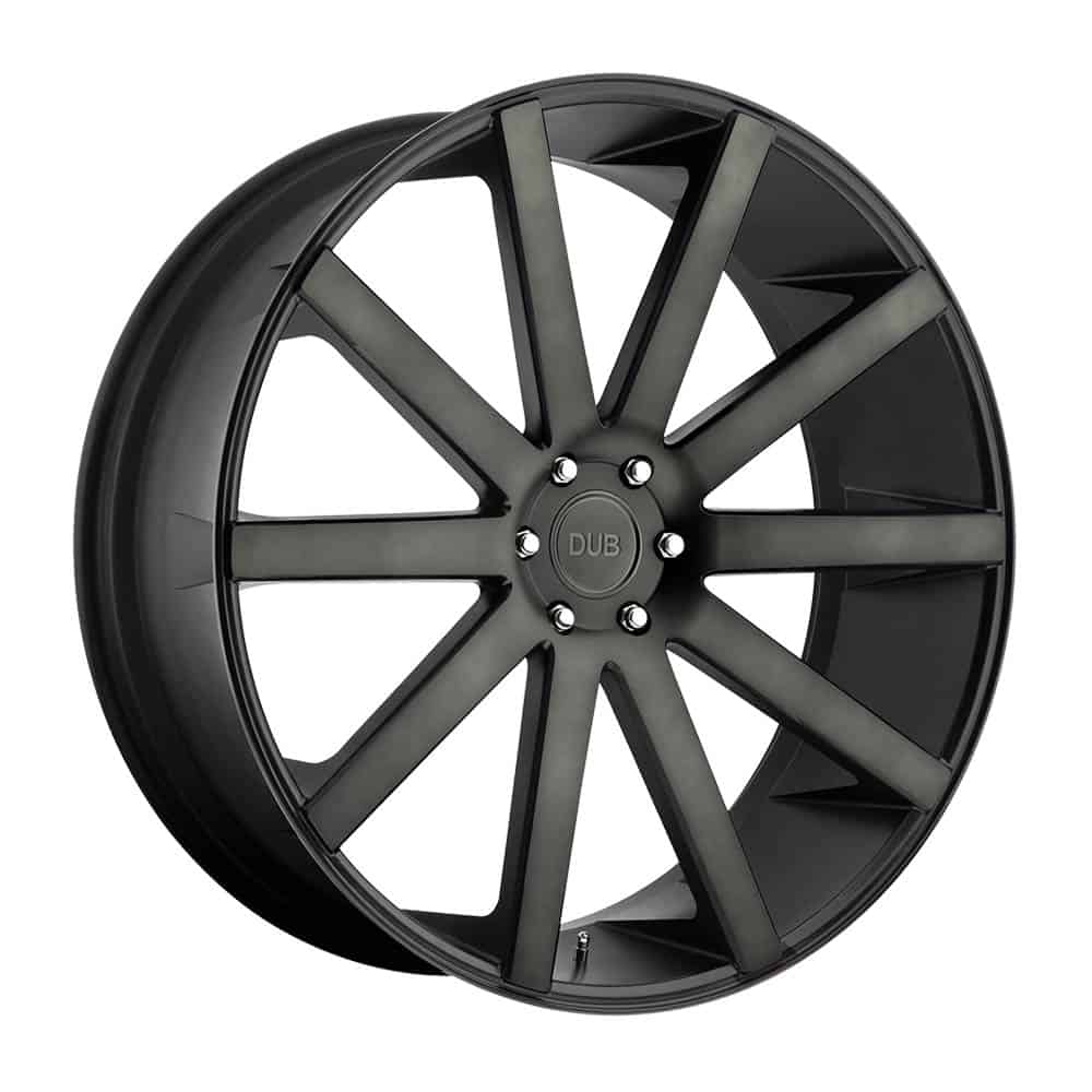 DUB 1PC S121 SHOT CALLA S121 24X10 6X5.5 MT-BLK-DDT 20MM - Intensery