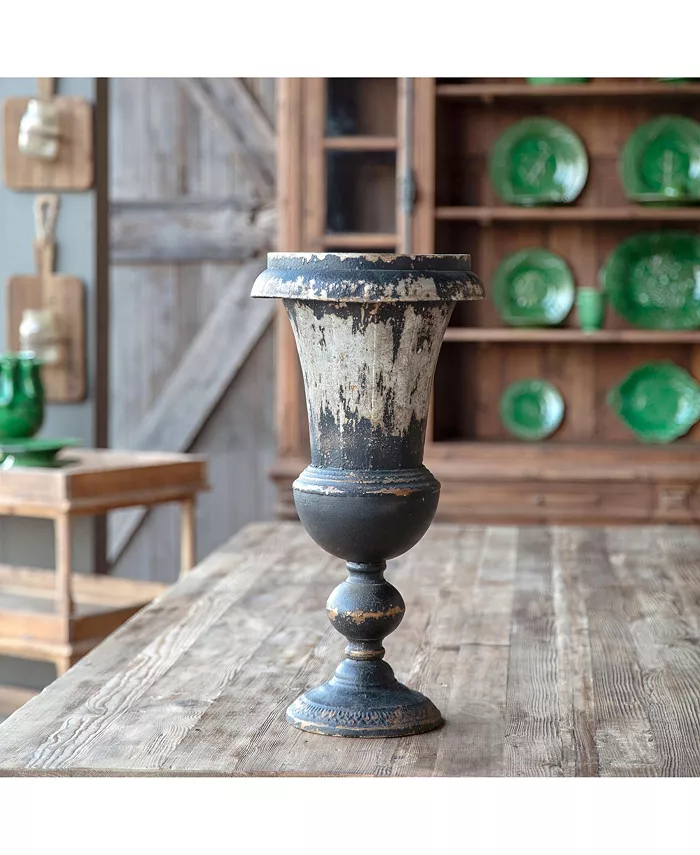 Park Hill Collection Black Mantel Urn - Intensery
