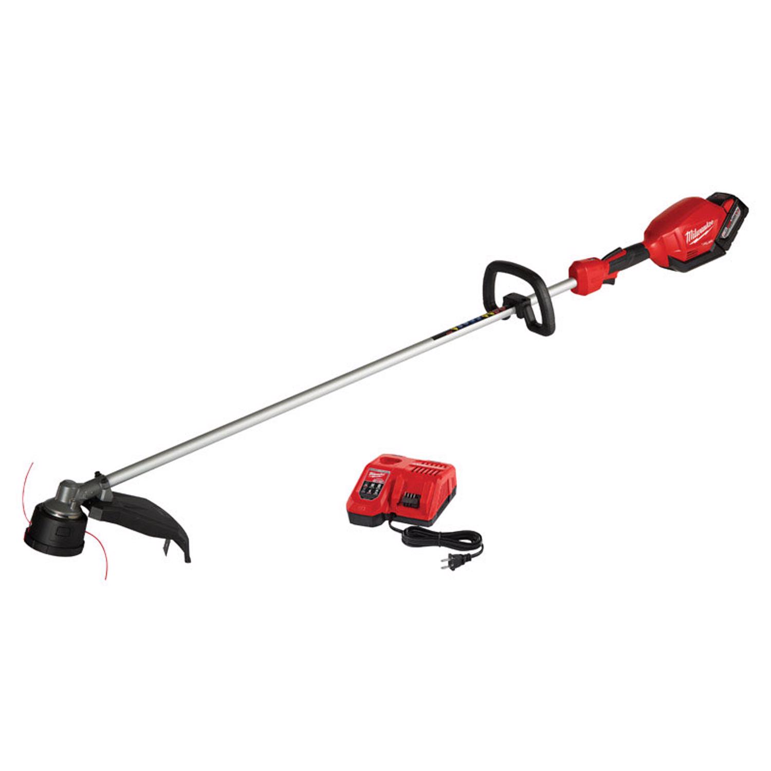 Milwaukee M18 FUEL 2725-21HD 16 in. 18 V Battery String Trimmer Kit (Battery \u0026 Charger) - Intensery