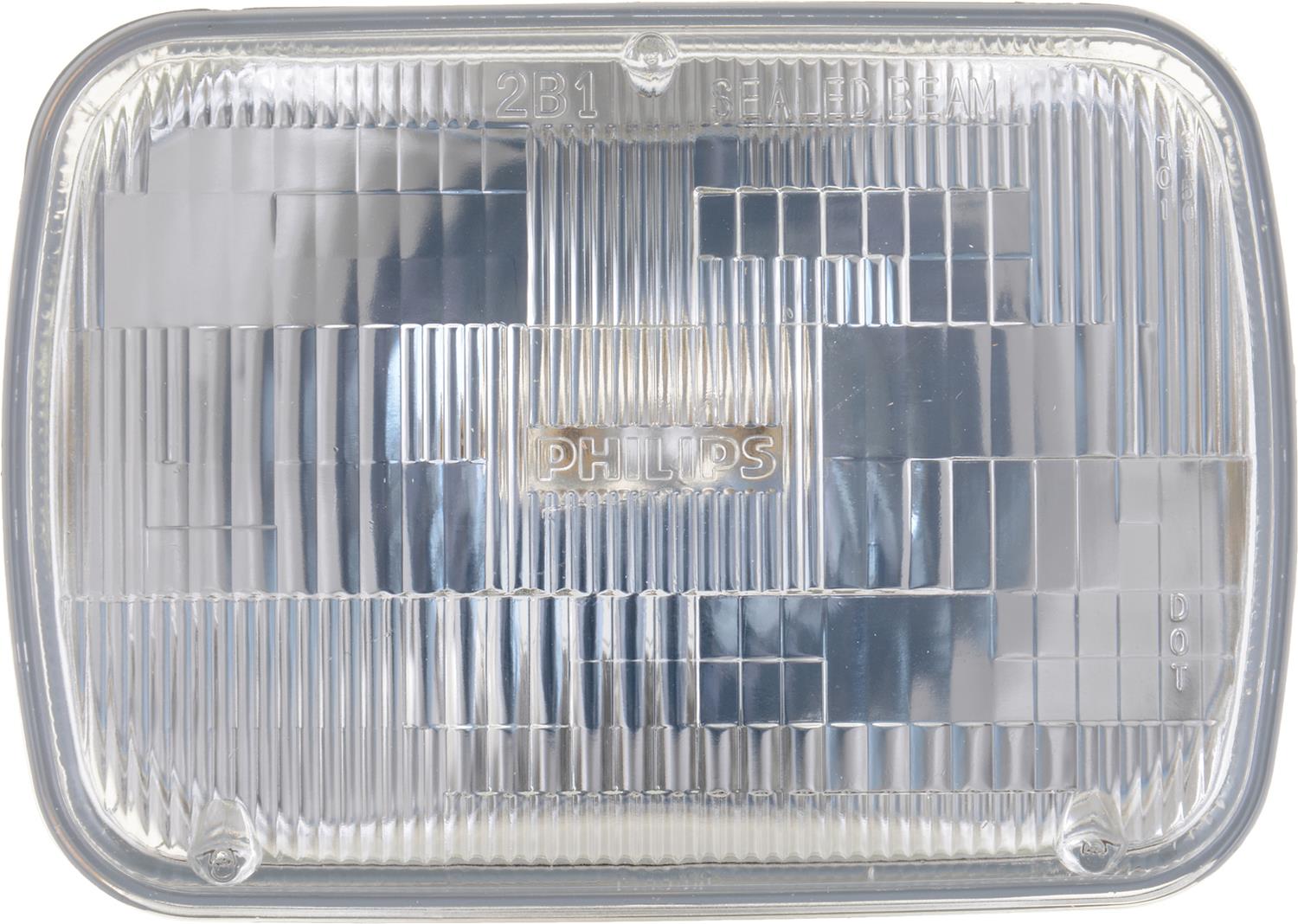 Philips Auto Lighting H6054CVC1 Philips CrystalVision Ultra Sealed Beam Headlights - Intensery