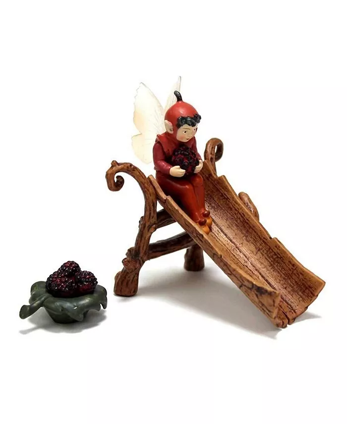 Flower Fairies Secret Garden (FF1006B) Mulberry Fairy， Limited Edition - Intensery