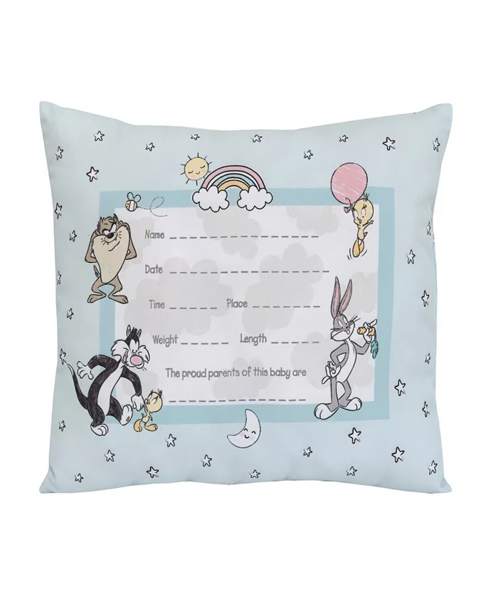 Warner Brothers Looney Tunes Best Buds Keepsake Pillow， 11