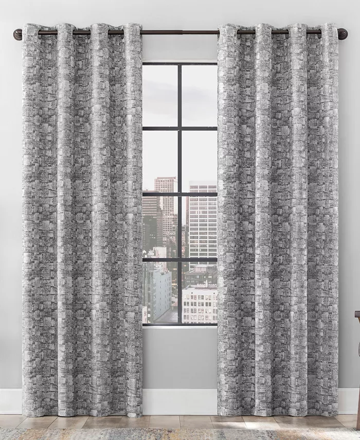 Scott Living Osaka Brushstroke Curtain Panel Collection - Intensery