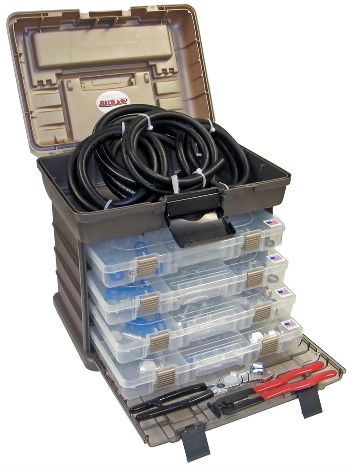S.U.R.andR. AC1387 S.U.R.andR. Deluxe Air Conditioning Line Repair Kits - Intensery