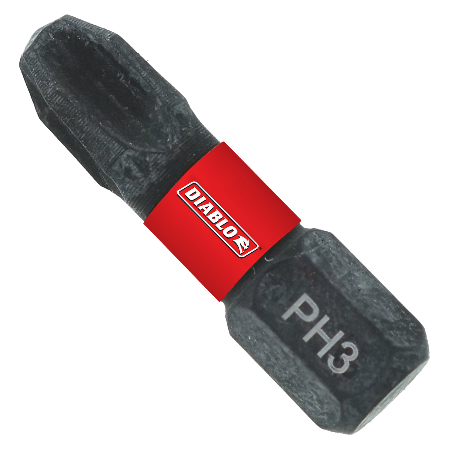 Diablo Phillips #3 X 1 in. L Driver Bit Black Oxide 5 pk - Intensery