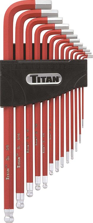 Titan Tools 12713 Titan Extra-Long Arm Ball Tip Hex Key Sets - Intensery