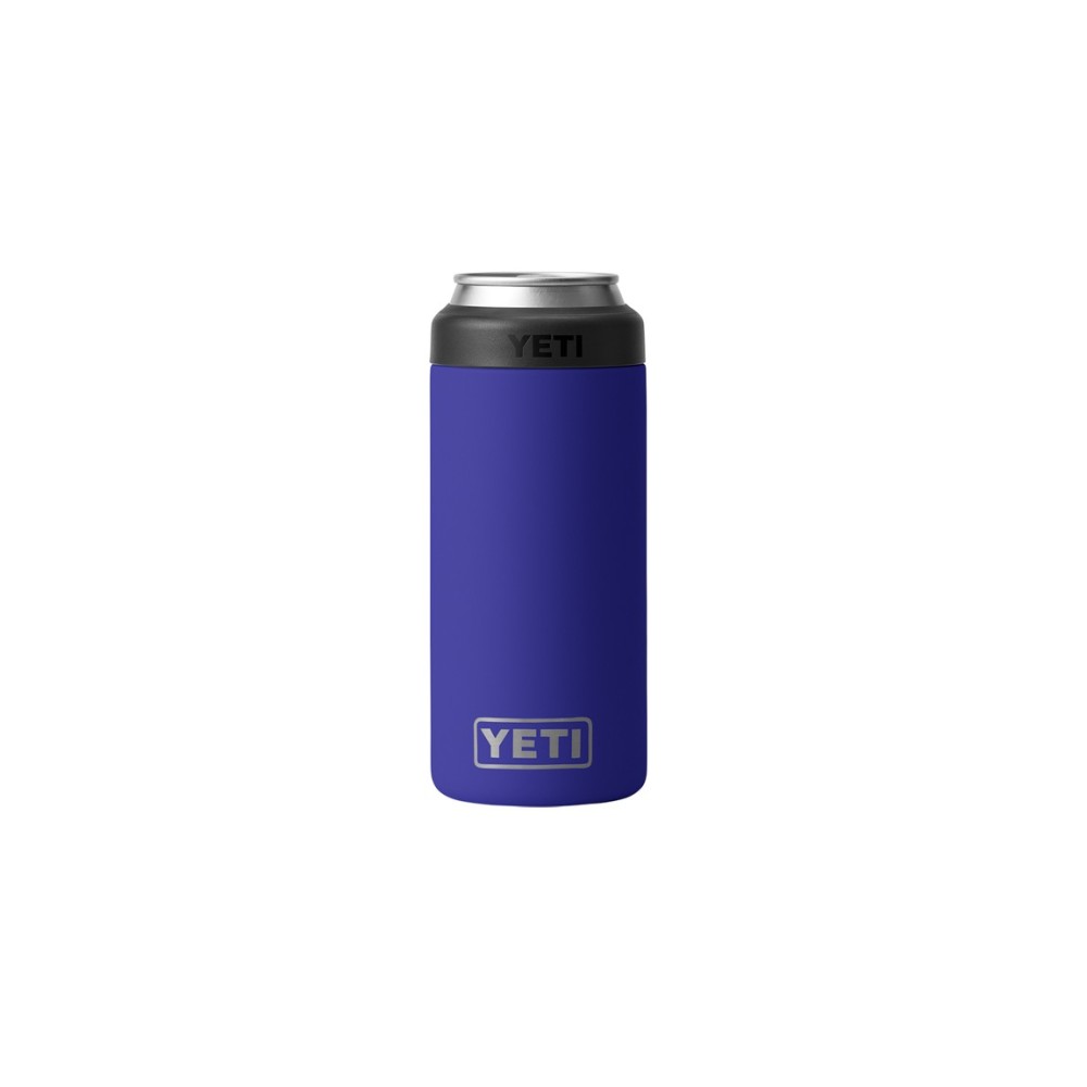 Yeti Rambler 12oz Colster Slim Can Insulator Offshore Blue - Intensery
