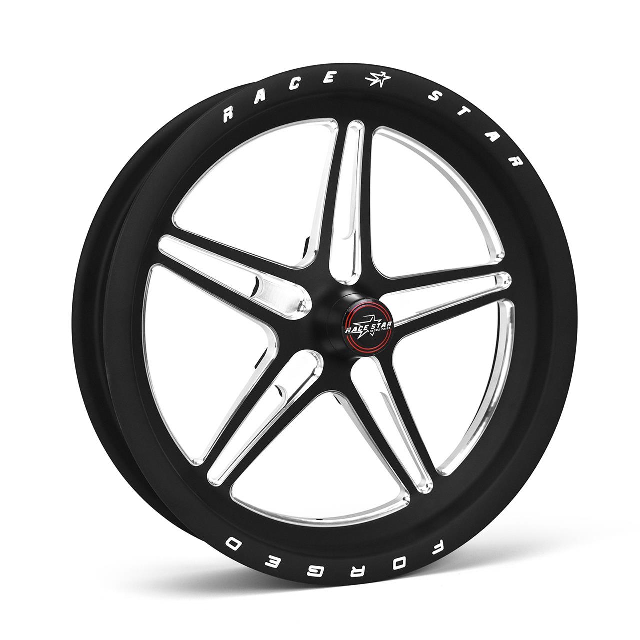 Race Star Industries 63-53500172LB Race Star 63 Pro Forged Black Anodized Machined Wheels - Intensery