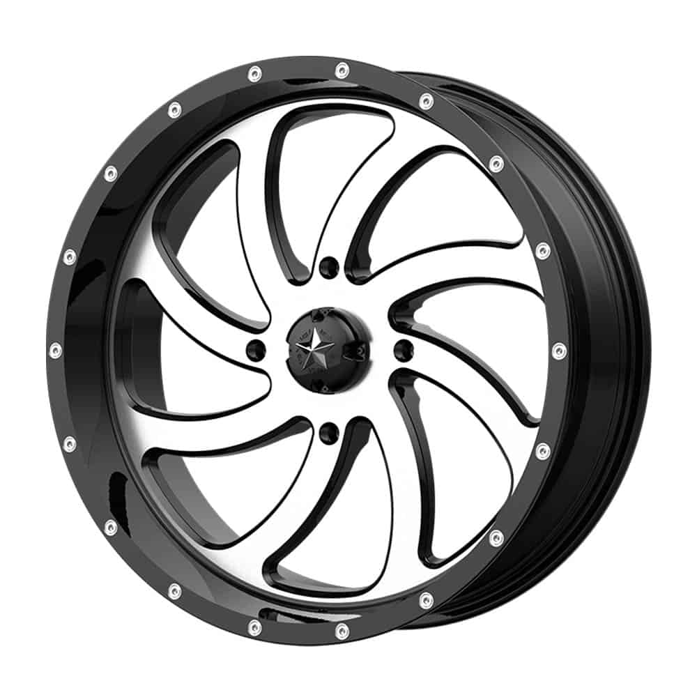 MSA Offroad Wheels M36 SWITCH MA36 18X7 4X156 MACH G-BLK 00MM - Intensery