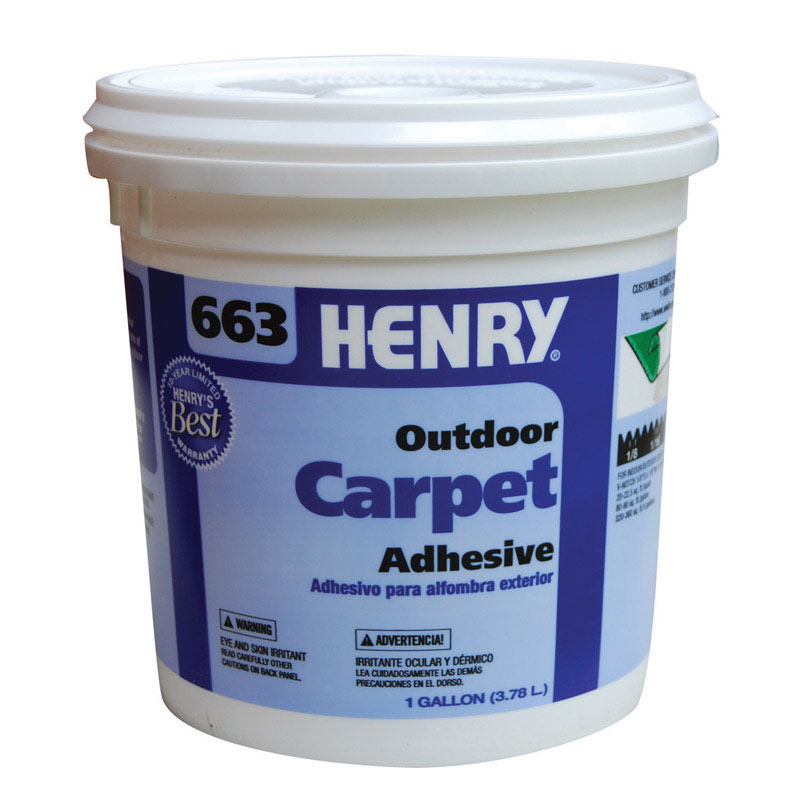 Henry 663 Outdoor Carpet High Strength Paste Adhesive 1 gal - Intensery